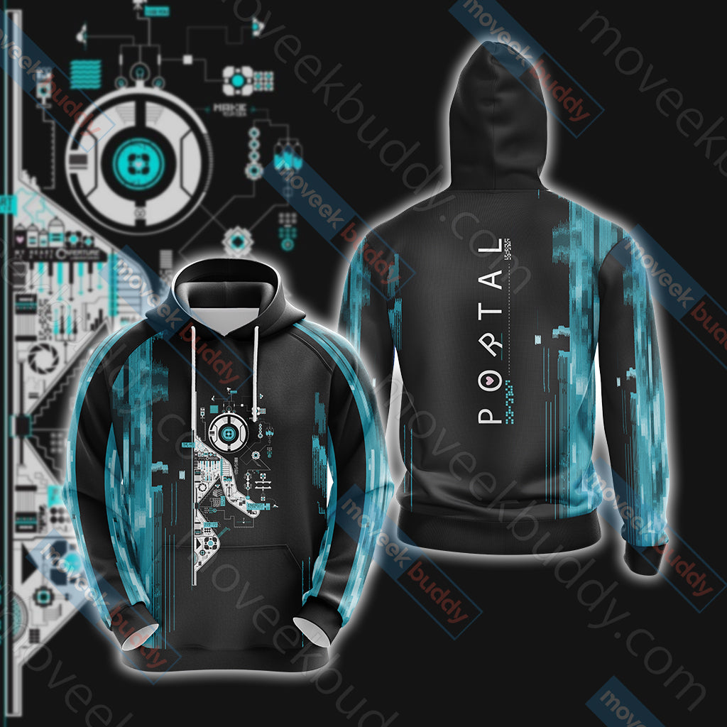 Portal New Unisex 3D T-shirt Hoodie