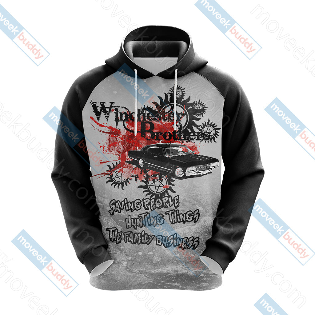 Supernatural - Winchester Unisex 3D T-shirt