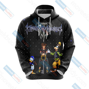 Kingdom Hearts III New Unisex 3D T-shirt   