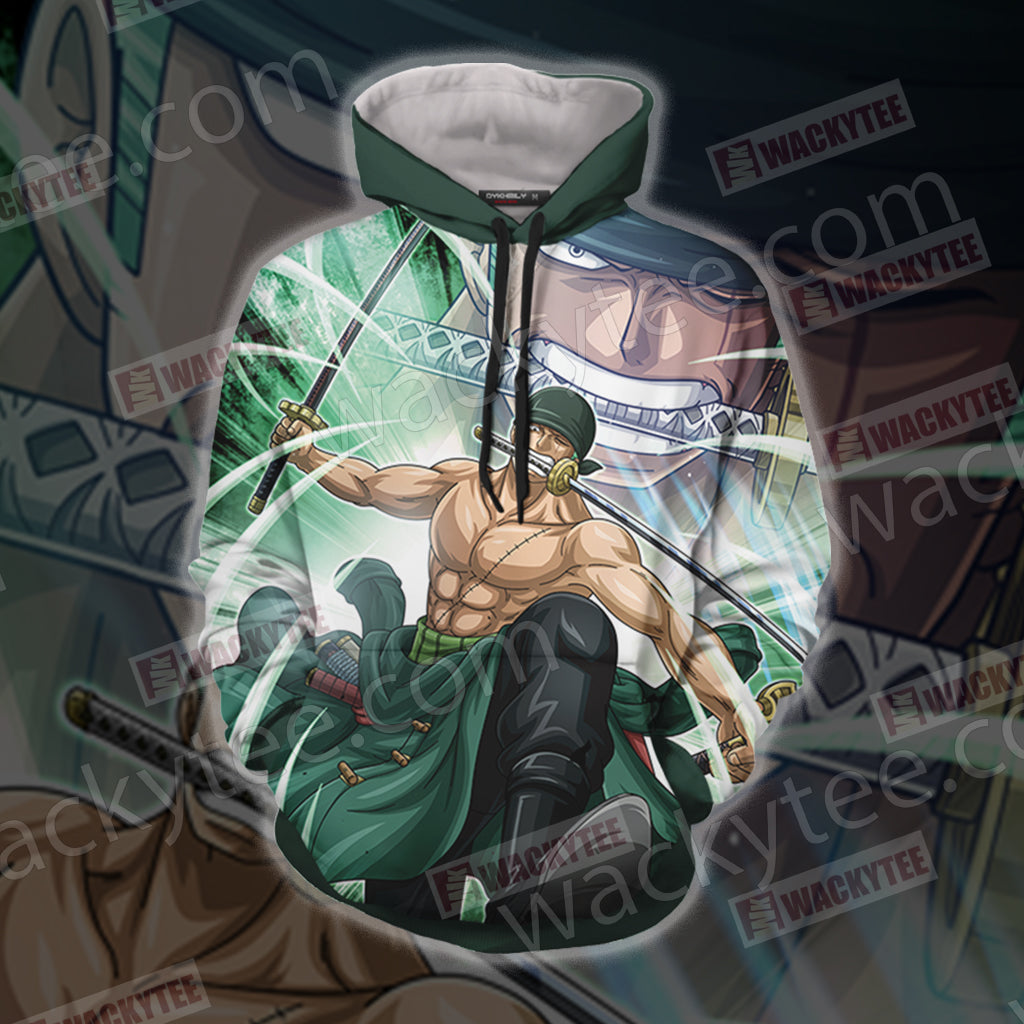 One Piece Pirate Hunter Zoro Unisex 3D T-shirt