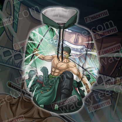 One Piece Pirate Hunter Zoro Unisex 3D T-shirt