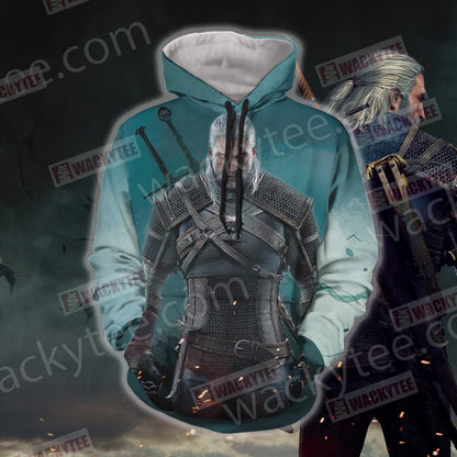 The Witcher: Wild Hunt Geralt of Rivia Unisex 3D T-shirt