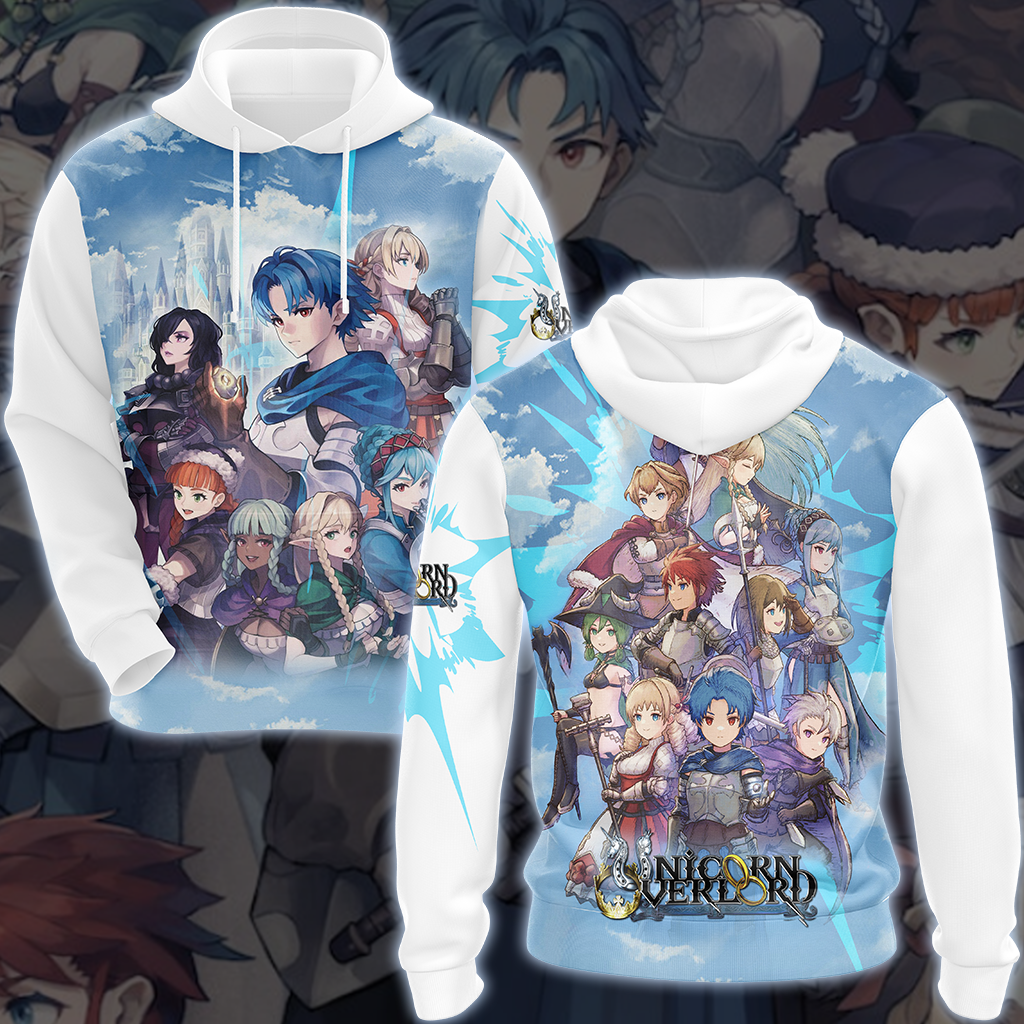 Unicorn Overlord Video Game All Over Printed T-shirt Tank Top Zip Hoodie Pullover Hoodie Hawaiian Shirt Beach Shorts Joggers Hoodie
