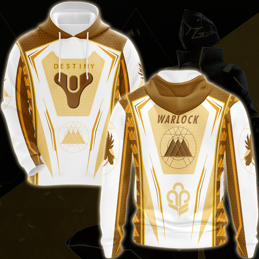 Destiny Warlock Video Game All Over Printed T-shirt Tank Top Zip Hoodie Pullover Hoodie Hawaiian Shirt Beach Shorts Joggers Hoodie