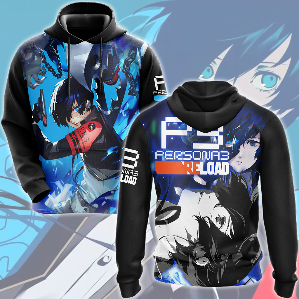 Persona 3 Reload Video Game All Over Printed T-shirt Tank Top Zip Hoodie Pullover Hoodie Hawaiian Shirt Beach Shorts Joggers Hoodie