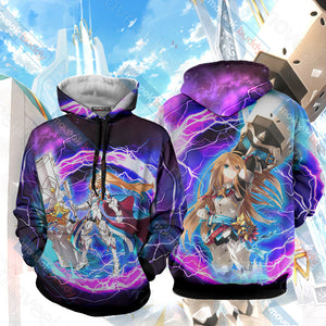 Elsword Chung Iron Paladin Unisex 3D T-shirt Hoodie S 