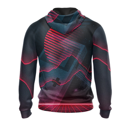 I Paused My Game To Be Here Unisex 3D T-shirt Zip Hoodie