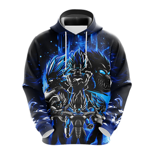 Dragon Ball Vegeta Unisex 3D T-shirt Zip Hoodie   