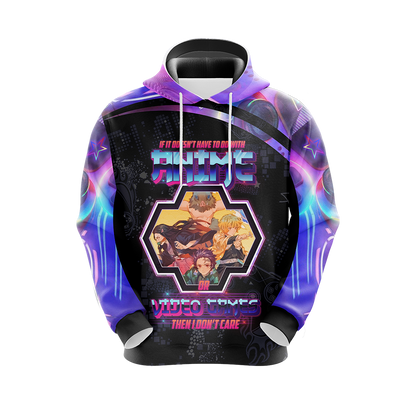 If it doesnt have to do with anime or video games then I dont care Demon Slayer Unisex 3D T-shirt Zip Hoodie Pullover Hoodie