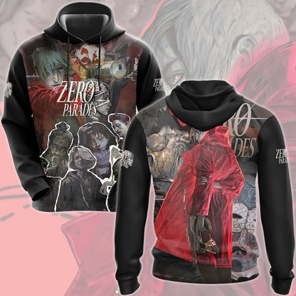 Zero Parades: For Dead Spies Video Game All Over Printed T-shirt Tank Top Zip Hoodie Pullover Hoodie Hawaiian Shirt Beach Shorts Joggers
