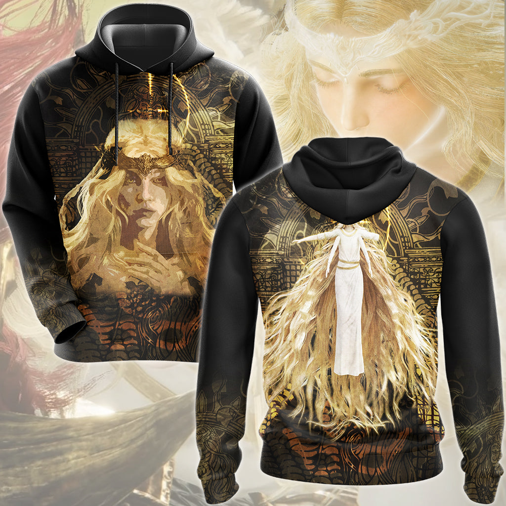 Elden Ring Miquella the Kind Video Game All Over Printed T-shirt Tank Top Zip Hoodie Pullover Hoodie Hawaiian Shirt Beach Shorts Joggers Hoodie