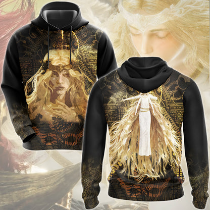 Elden Ring Miquella the Kind Video Game All Over Printed T-shirt Tank Top Zip Hoodie Pullover Hoodie Hawaiian Shirt Beach Shorts Joggers Hoodie