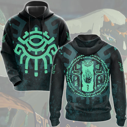 The Legend of Zelda The Zonai Video Game All Over Printed T-shirt Tank Top Zip Hoodie Pullover Hoodie Hawaiian Shirt Beach Shorts Joggers