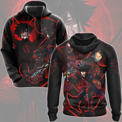 Kingdom Hearts Vanitas Video Game All Over Printed T-shirt Tank Top Zip Hoodie Pullover Hoodie Hawaiian Shirt Beach Shorts Joggers Hoodie
