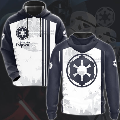 Star Wars Galactic Empire 'Join The Empire' Video Game All Over Printed T-shirt Tank Top Zip Hoodie Pullover Hoodie Hawaiian Shirt Beach Shorts Joggers
