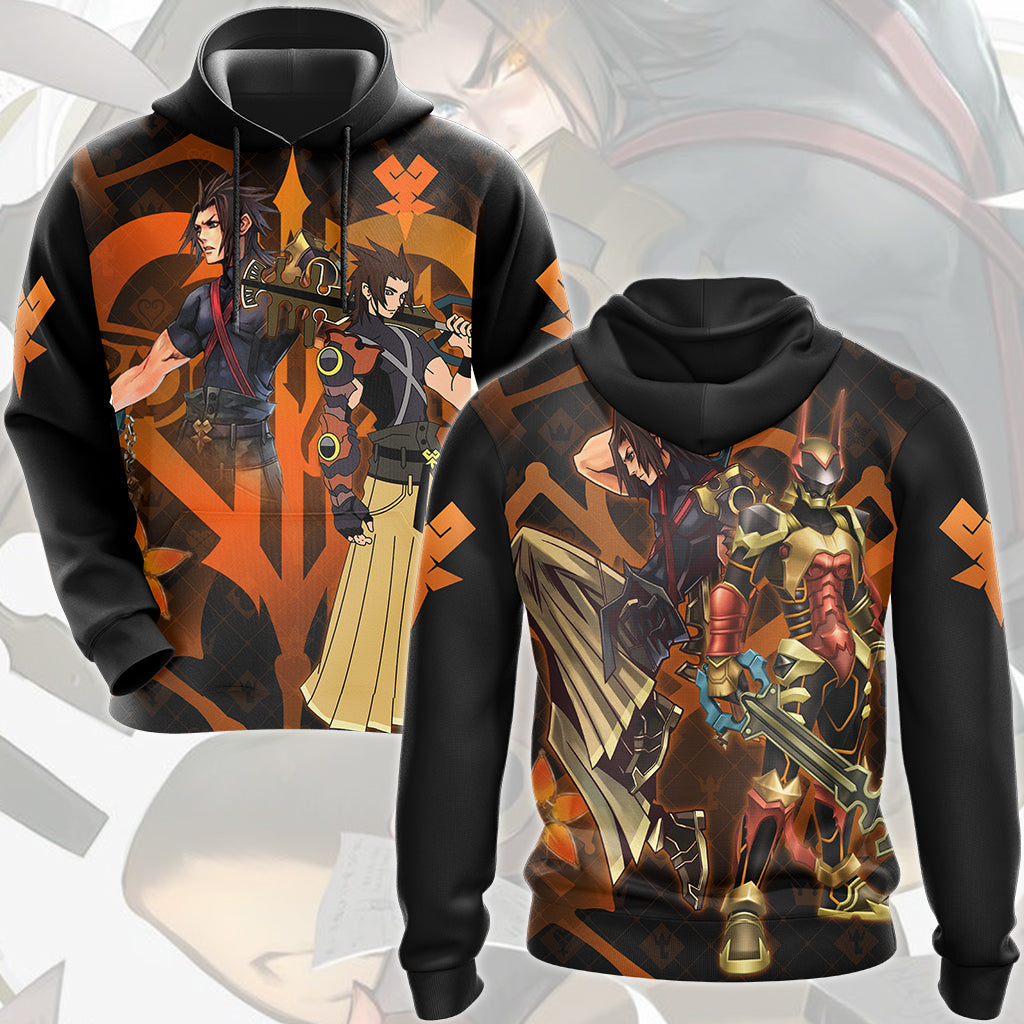 Kingdom Hearts Terra Video Game All Over Printed T-shirt Tank Top Zip Hoodie Pullover Hoodie Hawaiian Shirt Beach Shorts Joggers Hoodie