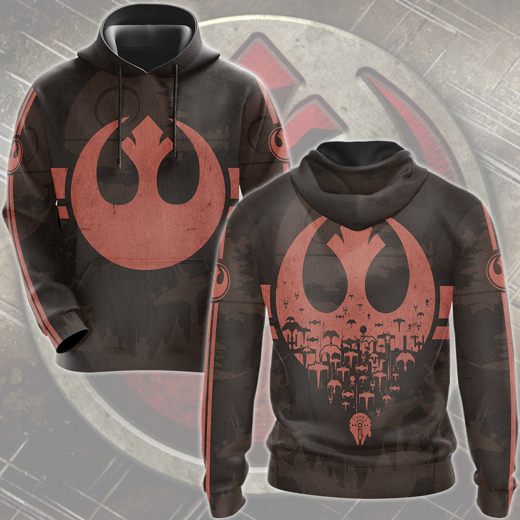 Star Wars Rebel Alliance Video Game All Over Printed T-shirt Tank Top Zip Hoodie Pullover Hoodie Hawaiian Shirt Beach Shorts Joggers