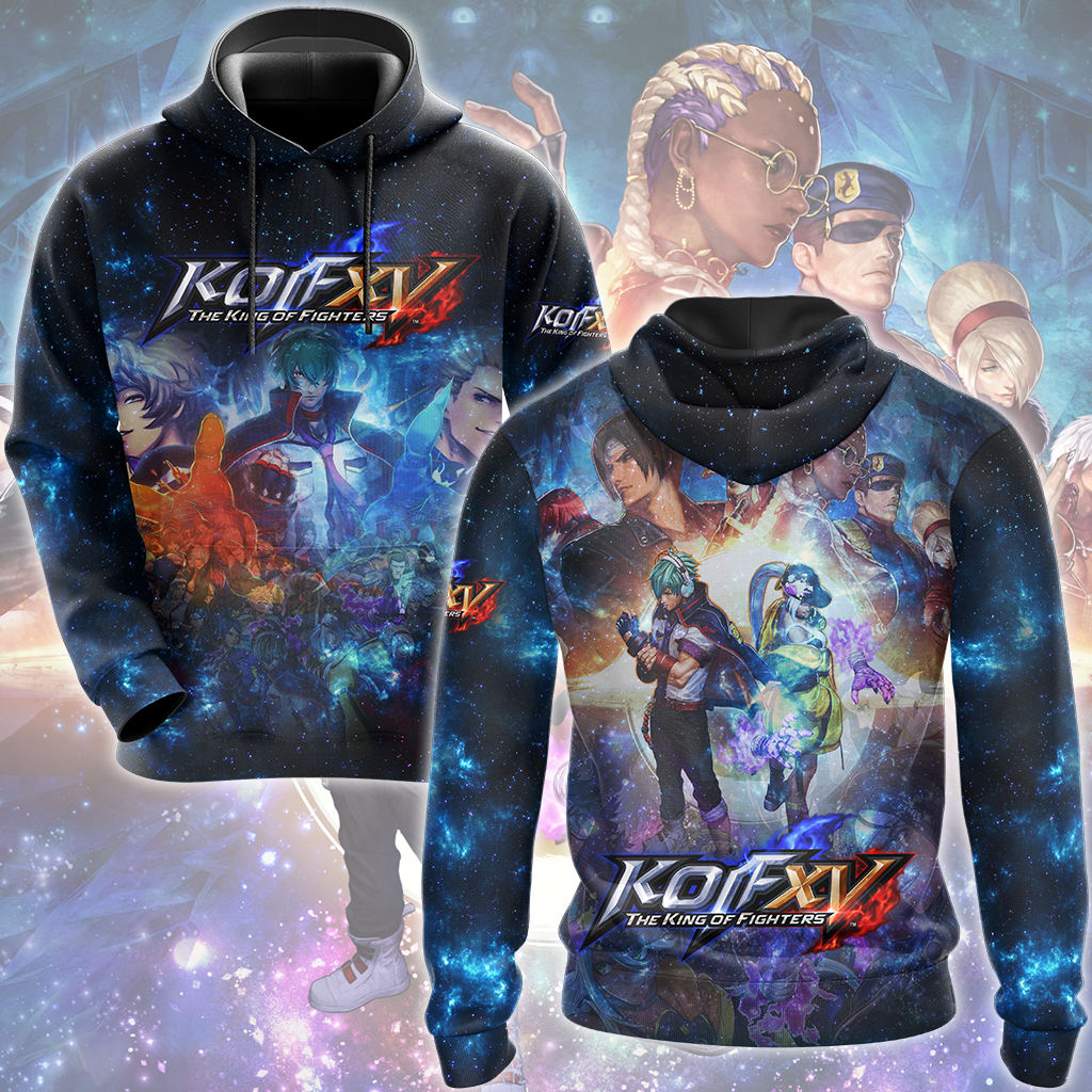 The King of Fighters Video Game All Over Printed T-shirt Tank Top Zip Hoodie Pullover Hoodie Hawaiian Shirt Beach Shorts Joggers Hoodie