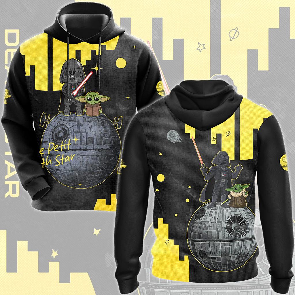 Star Wars Le Petit Death Star Video Game All Over Printed T-shirt Tank Top Zip Hoodie Pullover Hoodie Hawaiian Shirt Beach Shorts Joggers Hoodie