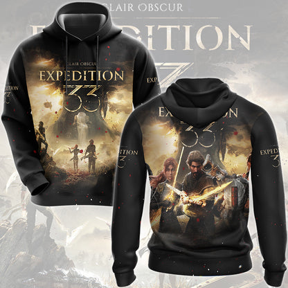 Clair Obscur: Expedition 33 Video Game All Over Printed T-shirt Tank Top Zip Hoodie Pullover Hoodie Hawaiian Shirt Beach Shorts Joggers Hoodie