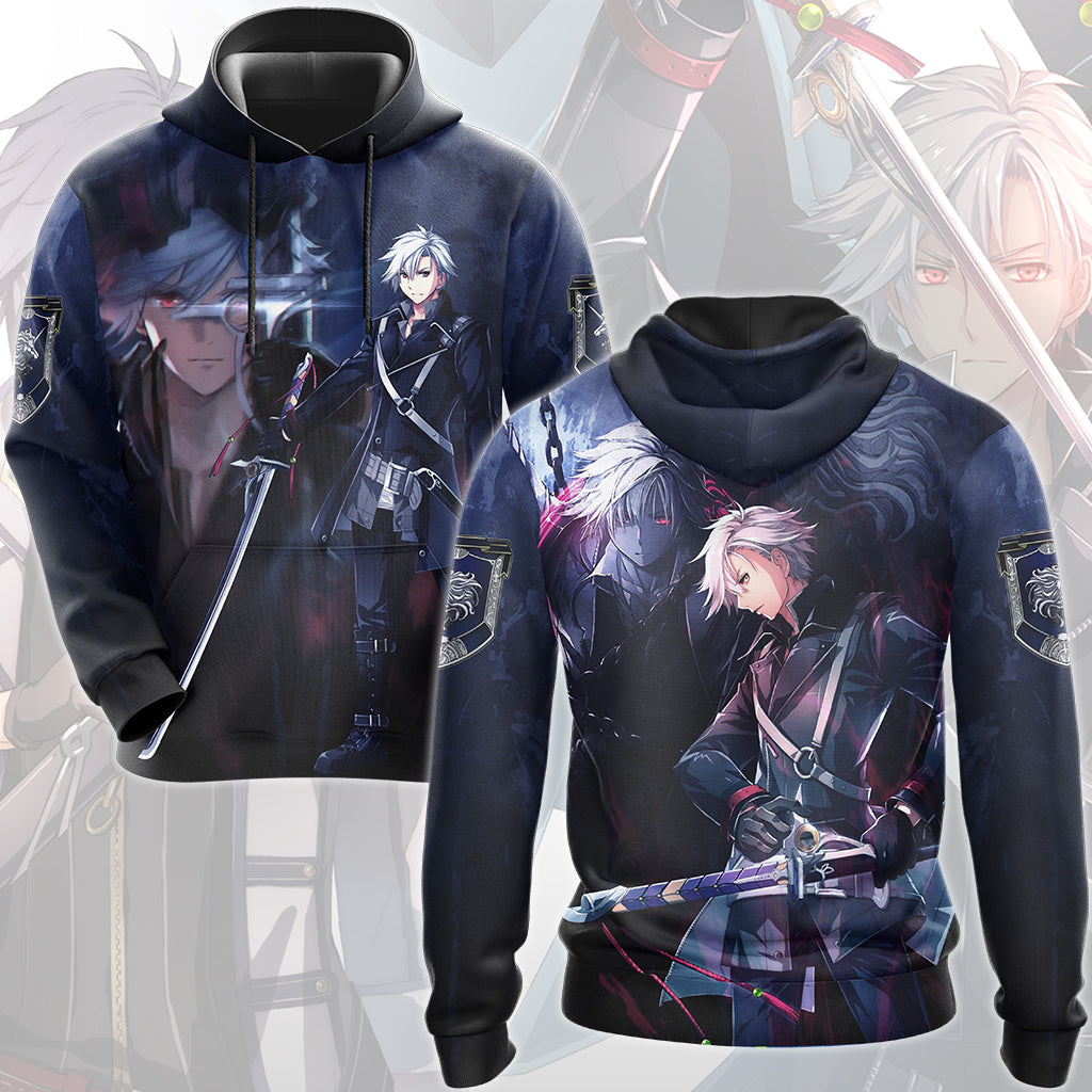The Legend of Heroes: Trails of Cold Steel IV Rean Schwarzer Video Game All Over Printed T-shirt Tank Top Zip Hoodie Pullover Hoodie Hawaiian Shirt Beach Shorts Joggers Hoodie