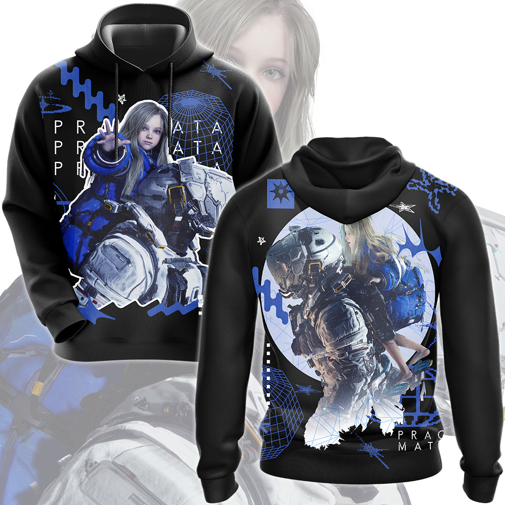 Pragmata Video Game All Over Printed T-shirt Tank Top Zip Hoodie Pullover Hoodie Hawaiian Shirt Beach Shorts Joggers Hoodie
