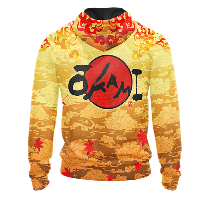 Nine Tail Okami Fox Unisex 3D T-shirt