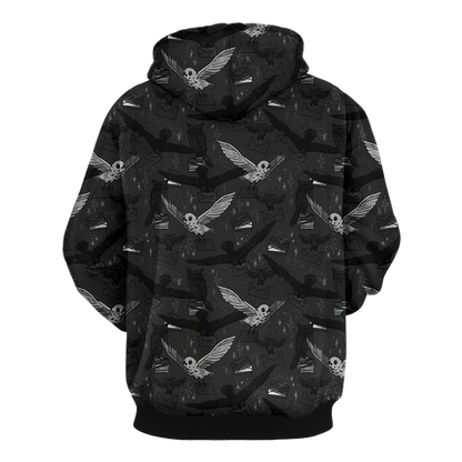 Hedwig Owl Seamless Harry Potter Unisex 3D T-shirt