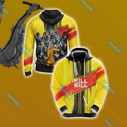 Kill Bill New Collection Unisex 3D T-shirt Hoodie