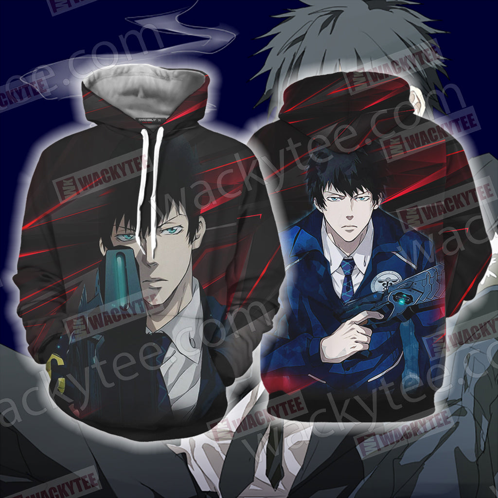 Psycho-Pass Shinya Kogami 3D T-shirt Hoodie