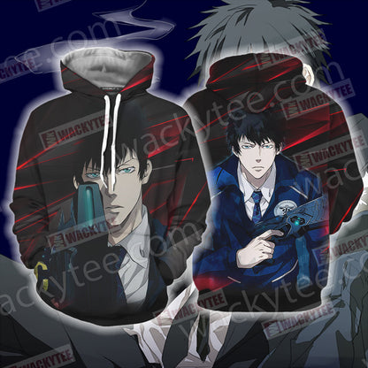 Psycho-Pass Shinya Kogami 3D T-shirt Hoodie