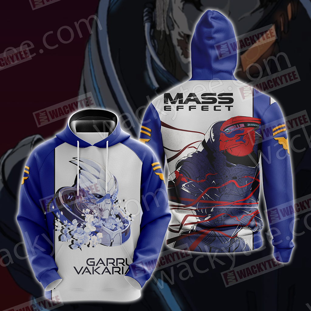 Mass Effect - Garrus Vakarian Unisex 3D T-shirt Hoodie