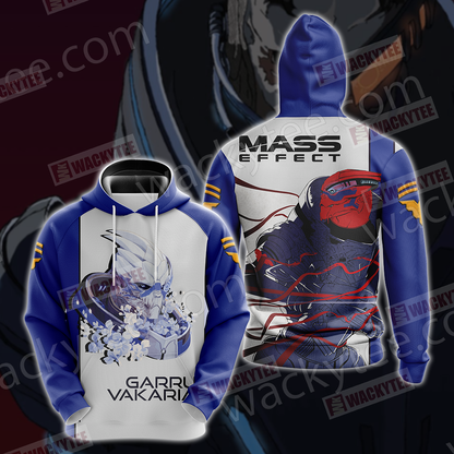 Mass Effect - Garrus Vakarian Unisex 3D T-shirt Hoodie