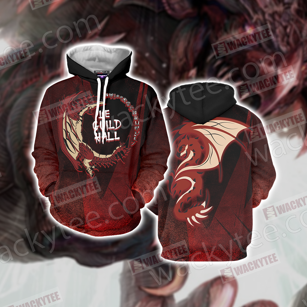 Monster Hunter - Rathalos Unisex 3D T-shirt Hoodie