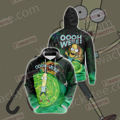 Mr.Poopybutthole Rick and Morty Unisex 3D T-shirt Hoodie