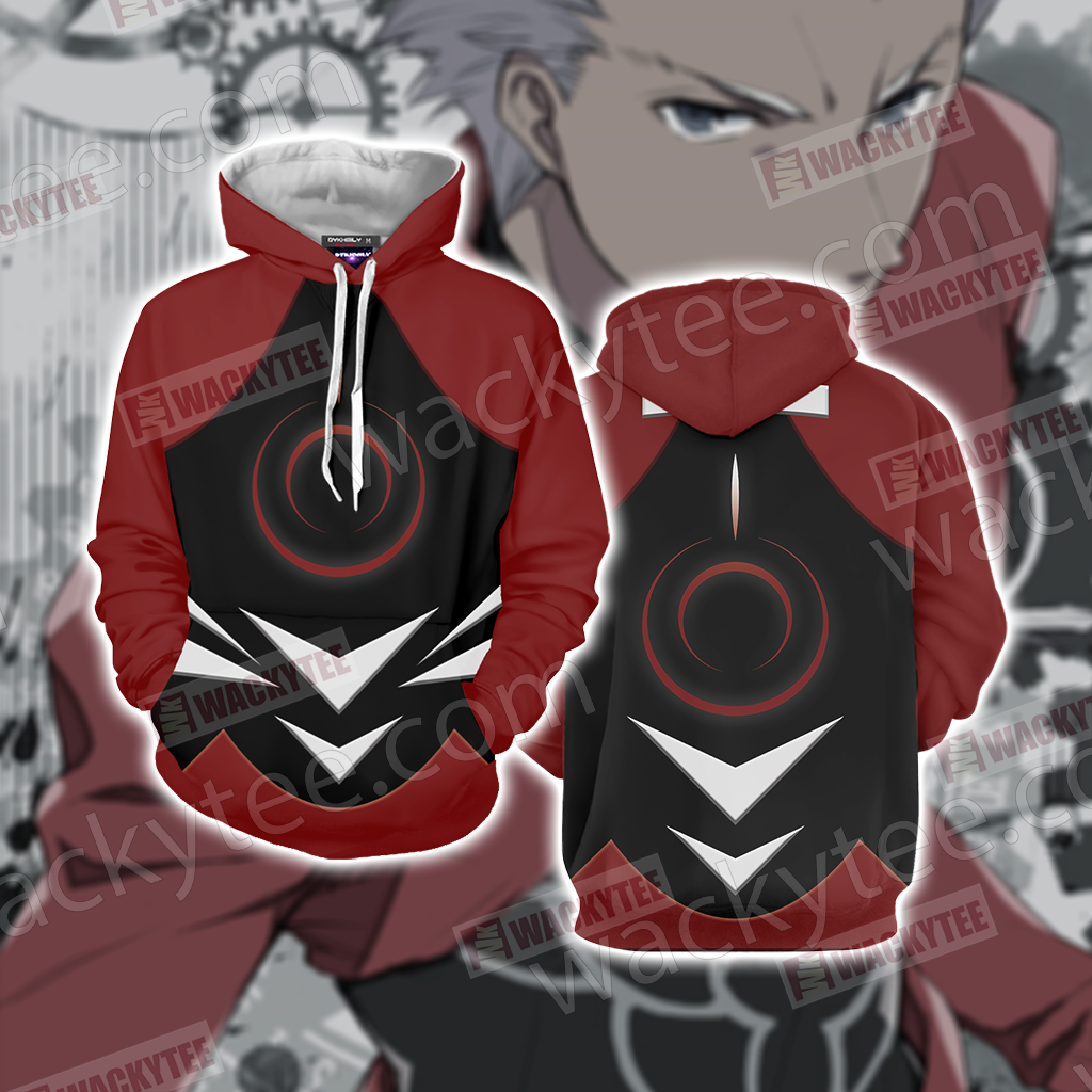 Fate/ Stay Night - Archer symbol Unisex 3D T-shirt Hoodie