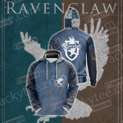 Harry Potter - Ravenclaw House Unisex 3D T-shirt Hoodie