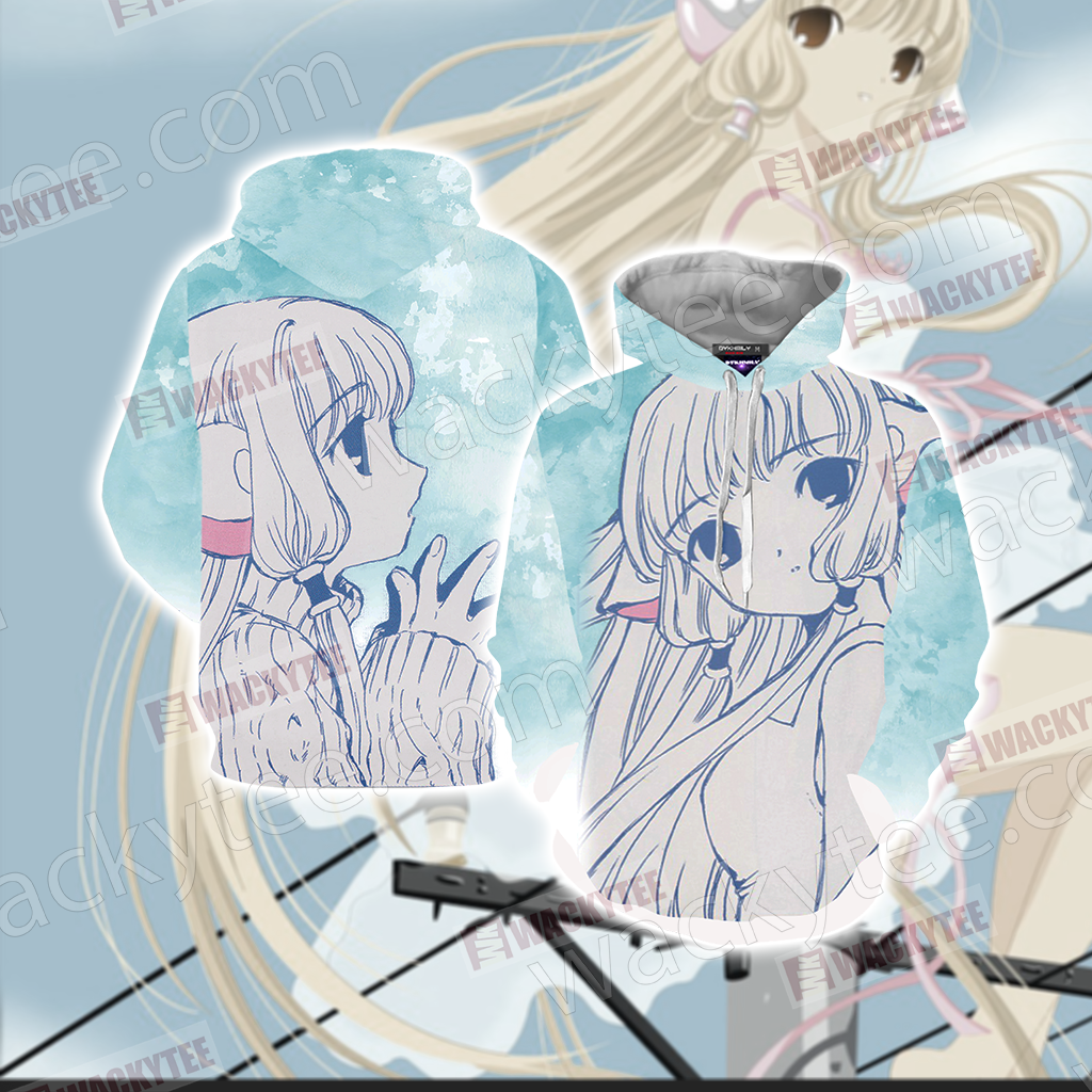 Chobits Unisex 3D T-shirt Hoodie