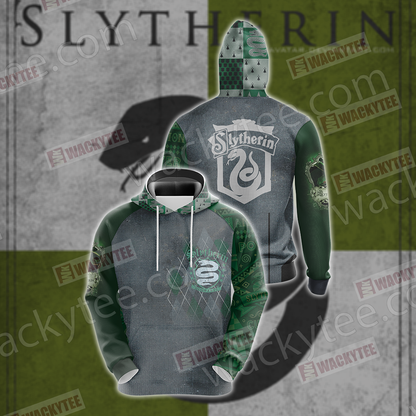 Harry Potter - Slytherin House Unisex 3D T-shirt Hoodie