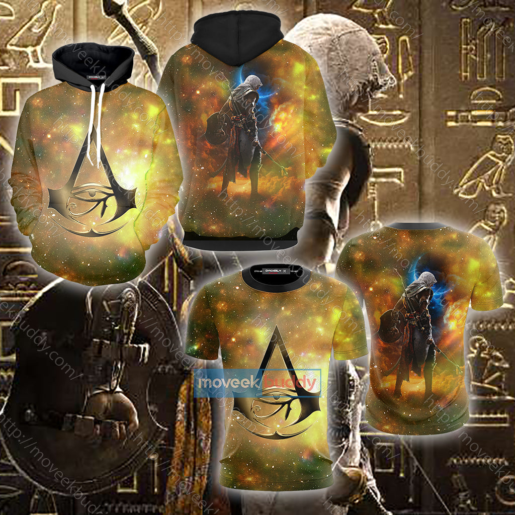 Assassin's Creed Origins Bayek Cosplay Unisex 3D T-shirt