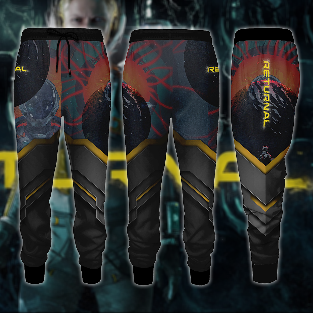 Returnal 3D All Over Print T-shirt Tank Top Zip Hoodie Pullover Hoodie Hawaiian Shirt Beach Shorts Jogger Joggers