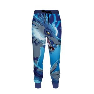 Digimon Garurumon 3D T-shirt Tank Top Hoodie Beach Shorts Joggers   