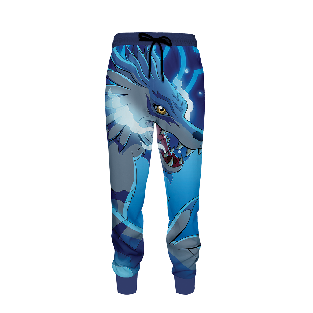 Digimon Garurumon 3D T-shirt Tank Top Hoodie Beach Shorts Joggers   