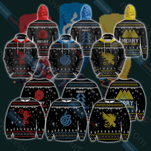 Destiny Version 1 Winter Style Unisex 3D Sweater   