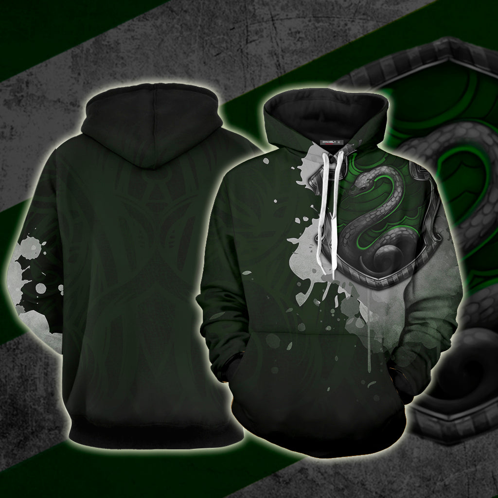 The Slytherin Snake Hogwarts Harry Potter Unisex T-shirt Hoodie