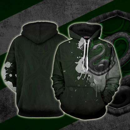 The Slytherin Snake Hogwarts Harry Potter Unisex T-shirt Hoodie