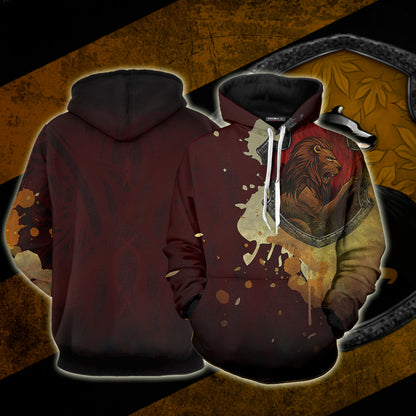 The Gryffindor Lion Hogwarts Harry Potter Unisex T-shirt Hoodie