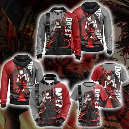 Date A Live Kurumi Tokisaki 3D T-shirt