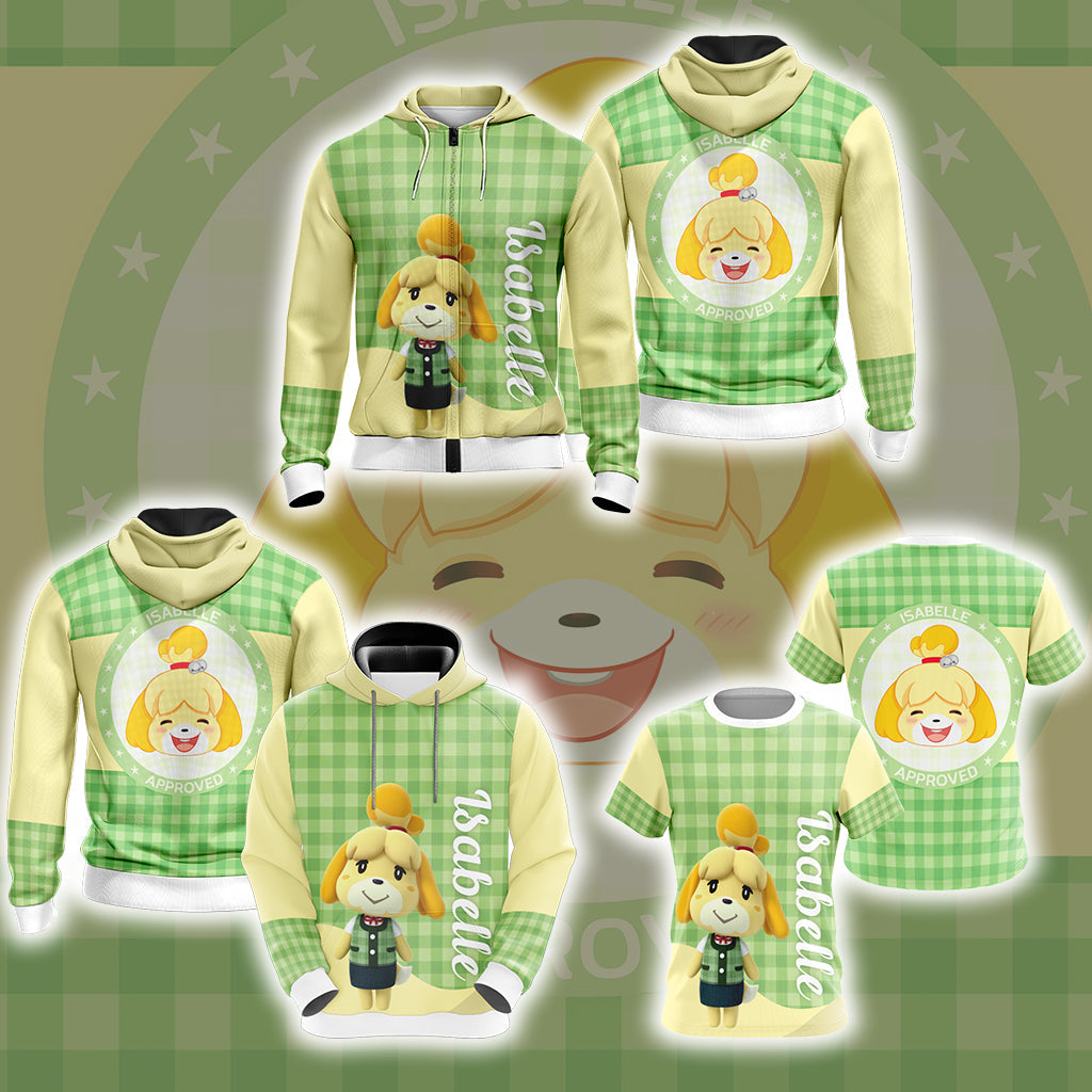 Animal Crossing Isabelle Unisex 3D T-shirt