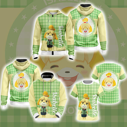Animal Crossing Isabelle Unisex 3D T-shirt